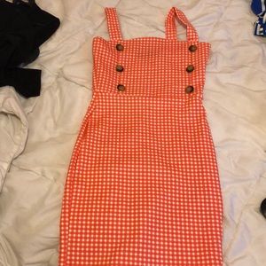 Cute gingham summer dress